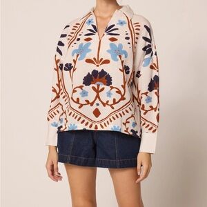 Cleobella Miranda Blouse in Liliana Print